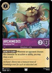 Archazia's Island Archimedes - Exceptional Owl #76/204