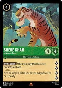 Archazia's Island Shere Khan - Infamous Tiger #92/204