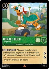 Archazia's Island Donald Duck - Lively Pirate #98/204