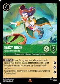 Archazia's Island Daisy Duck - Multitalented Pirate #108/204