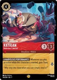 Archazia's Island Ratigan - Nefarious Criminal #143/204
