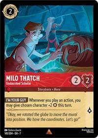 Archazia's Island Milo Thatch - Undaunted Scholar #145/204