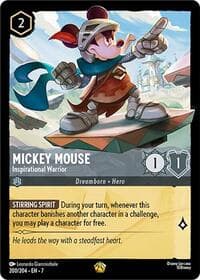 Archazia's Island Mickey Mouse - Inspirational Warrior #200/204