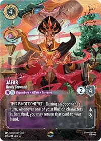 Archazia's Island Jafar - Newly Crowned (Enchanted) #210/204