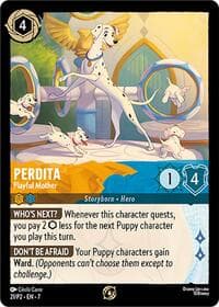 Disney Lorcana Promo Cards Perdita - Playful Mother #21