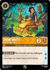 Disney Lorcana Promo Cards Snow White - Fairest in the Land #23