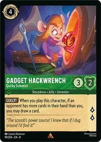 Reign of Jafar Gadget Hackwrench - Quirky Scientist #99/204
