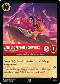 Reign of Jafar Vanellope Von Schweetz - Spunky Speedster #124/204