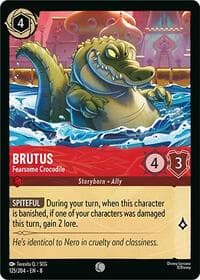 Reign of Jafar Brutus - Fearsome Crocodile #125/204