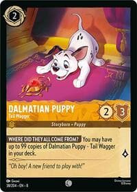 Reign of Jafar Dalmatian Puppy - Tail Wagger #38/204