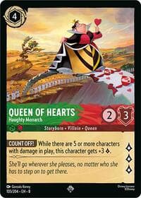 Reign of Jafar Queen of Hearts - Haughty Monarch #105/204