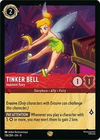 Reign of Jafar Tinker Bell - Insistent Fairy #136/204