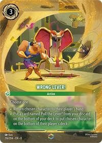 Reign of Jafar Wrong Lever! (Enchanted) #216/204
