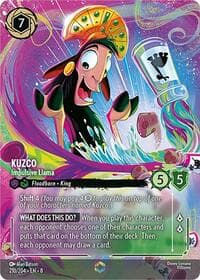 Reign of Jafar Kuzco - Impulsive Llama (Enchanted) #210/204