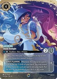 Reign of Jafar Jasmine - Steady Strategist (Enchanted) #221/204