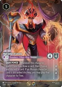 Disney Lorcana Promo Cards Jafar - High Sultan of Lorcana (Store Championship) #33