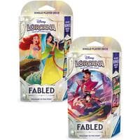 Fabled Disney Lorcana: Fabled Starter Deck [Set of 2]