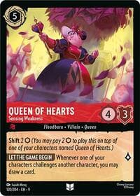 Fabled Queen of Hearts - Sensing Weakness #120/204
