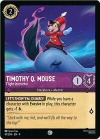 Fabled Timothy Q. Mouse - Flight Instructor #47/204