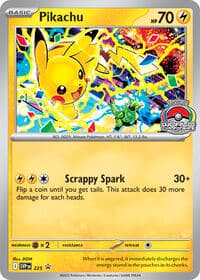 SV: Scarlet & Violet Promo Cards Pikachu - 225 (World Championship 2025) #225