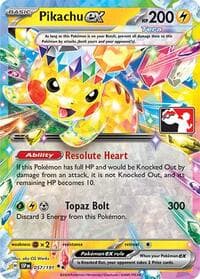 Prize Pack Series Cards Pikachu ex - 057/191 #057/191