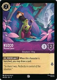 Fabled Kuzco - Wanted Llama #49/204
