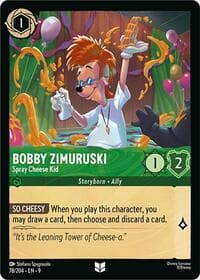 Fabled Bobby Zimuruski - Spray Cheese Kid #78/204