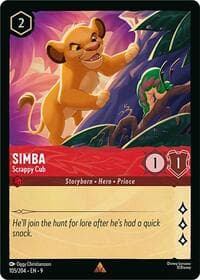 Fabled Simba - Scrappy Cub #105/204