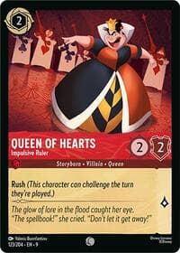 Fabled Queen of Hearts - Impulsive Ruler #123/204