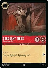 Fabled Sergeant Tibbs - Courageous Cat #128/204