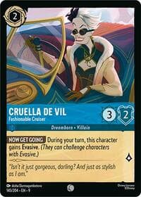 Fabled Cruella De Vil - Fashionable Cruiser #145/204