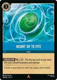 Fabled Heart of Te Fiti #168/204