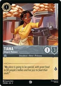 Fabled Tiana - Diligent Waitress #179/204