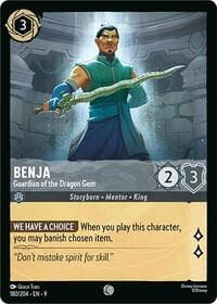 Fabled Benja - Guardian of the Dragon Gem #180/204
