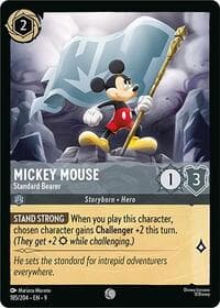 Fabled Mickey Mouse - Standard Bearer #185/204