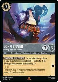 Fabled John Silver - Greedy Treasure Seeker #192/204
