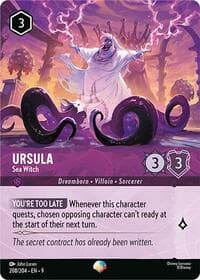 Fabled Ursula - Sea Witch (Epic) #208/204