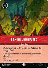 Fabled Be King Undisputed (Epic) #216/204