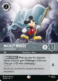 Fabled Mickey Mouse - Standard Bearer (Epic) #221/204