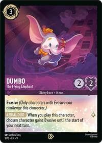 Disney Lorcana Promo Cards Dumbo - The Flying Elephant #1