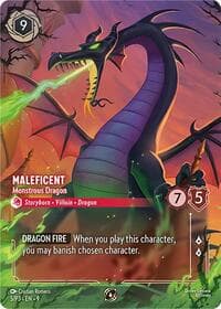 Disney Lorcana Promo Cards Maleficent - Monstrous Dragon (Store Championship) #5
