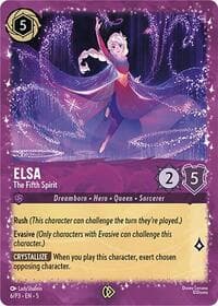 Disney Lorcana Promo Cards Elsa - The Fifth Spirit #6