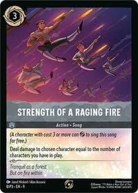 Disney Lorcana Promo Cards Strength of a Raging Fire #8