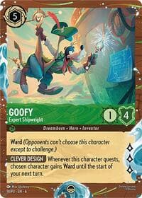Disney Lorcana Promo Cards Goofy - Expert Shipwright (Disney Cruise Promo) #14