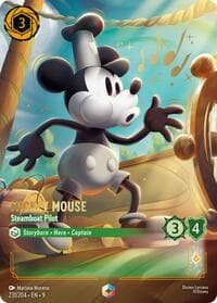 Fabled Mickey Mouse - Steamboat Pilot (Enchanted) #231/204