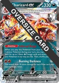 Jumbo Cards Charizard ex - 054/091 #054/091