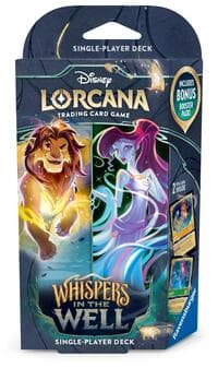 Whispers in the Well Disney Lorcana: Whispers in the Well Starter Deck (Amber & Emerald)