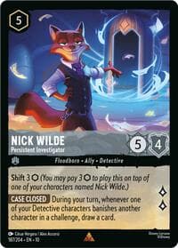 Whispers in the Well Nick Wilde - Persistent Investigator #187/204