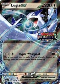 Miscellaneous Cards & Products Lugia ex (Prismatic Evolutions Stamped) #082/131