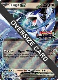 Jumbo Cards Lugia ex (Prismatic Evolutions Stamped) #082/131